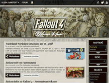 Tablet Screenshot of fallout-game.de